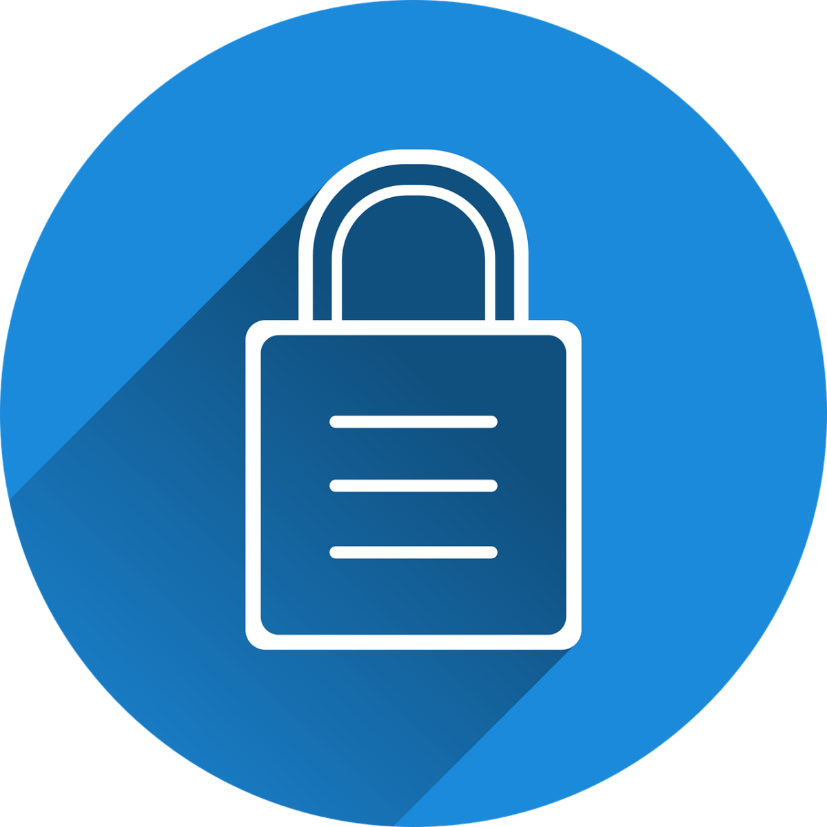 Free castle security locked vector